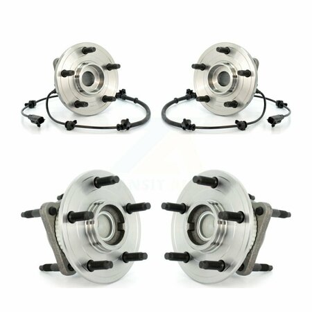 KUGEL Front Rear Wheel Bearing & Hub Assembly Kit For Jeep Grand Cherokee Commander K70-101227